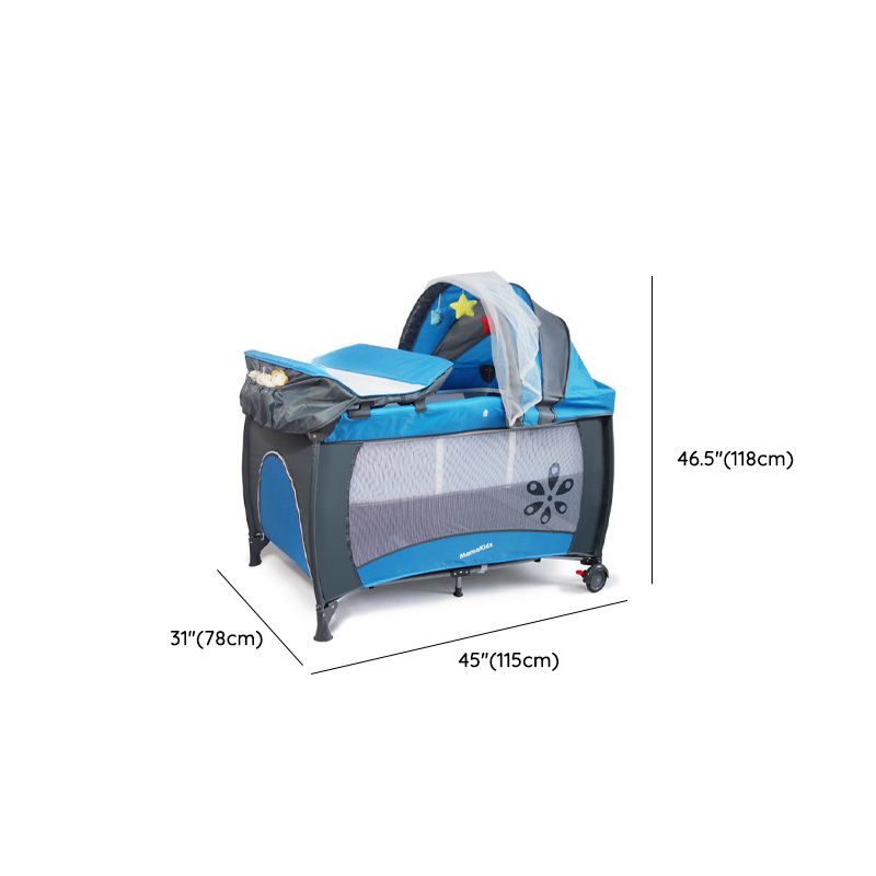 Alloy Portable Simplistic Portable Crib