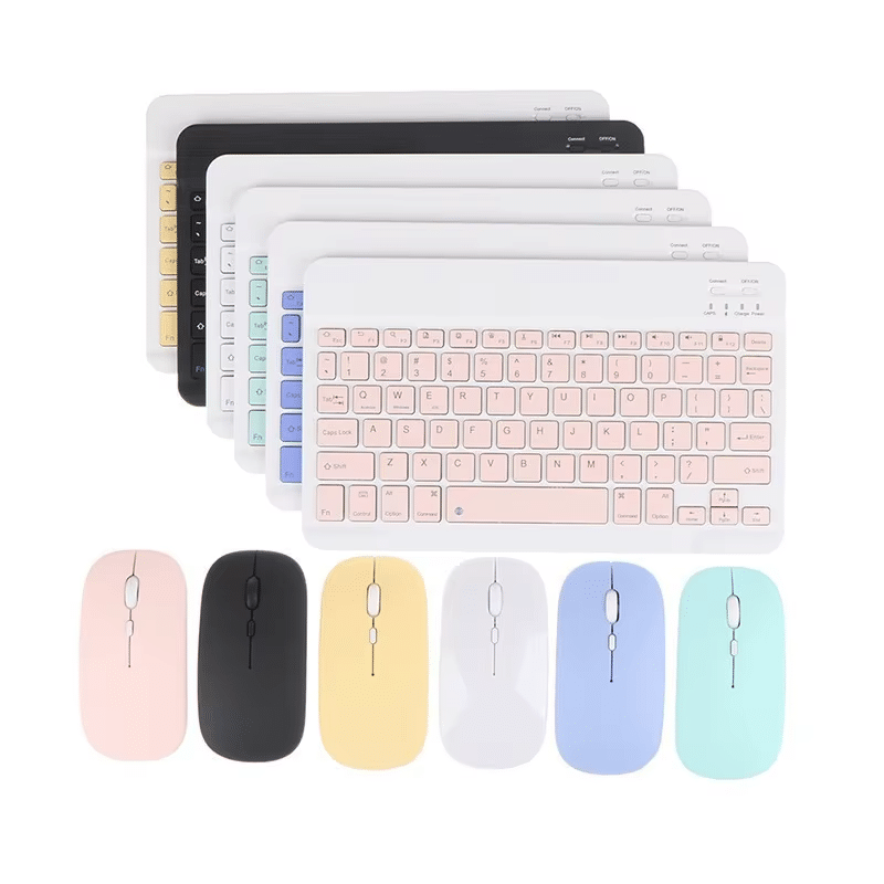 Colorful Mini Wireless Keyboard