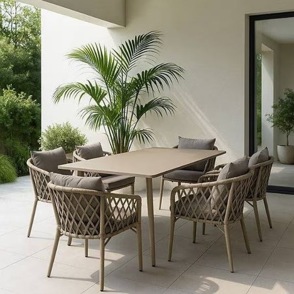 6-Seater Outdoor Patio Dining Set