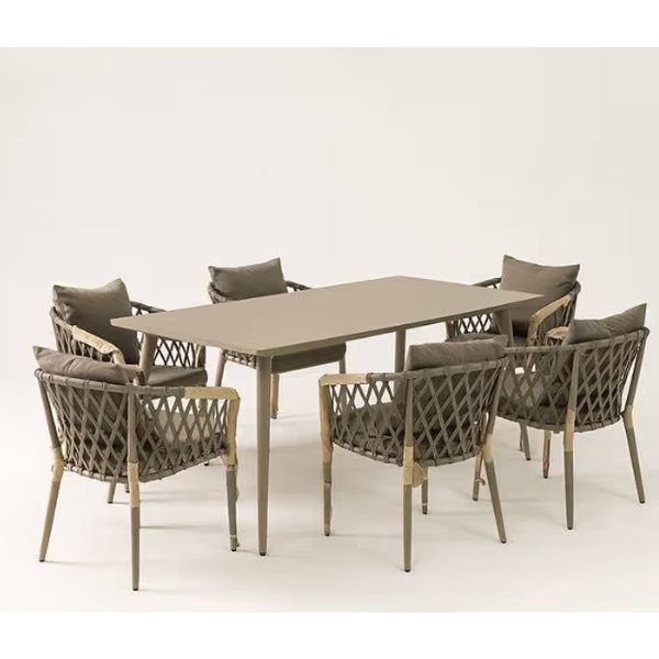 6-Seater Outdoor Patio Dining Set