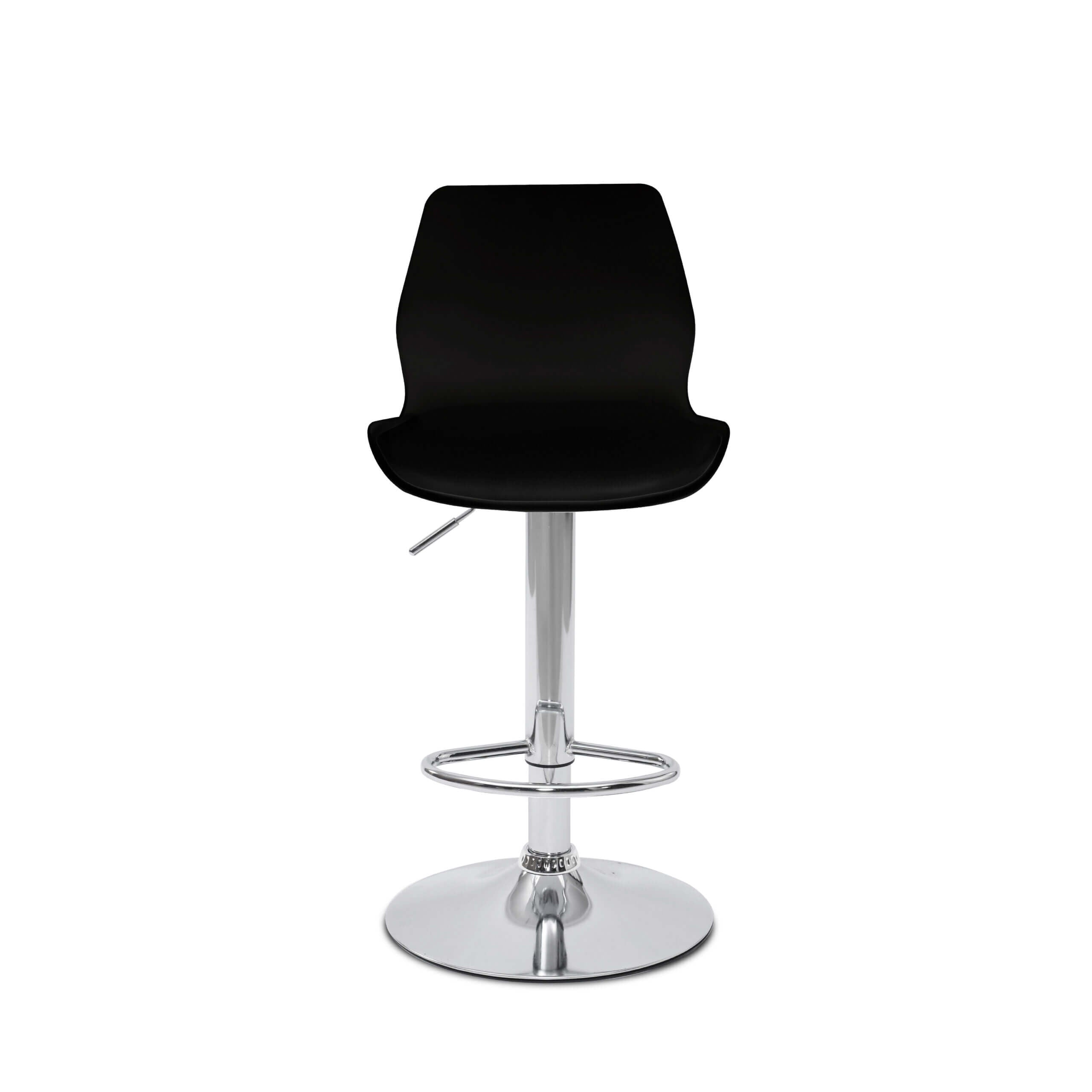 Black Foam Bar Stool – Comfortable Padded Seating with Sturdy Support