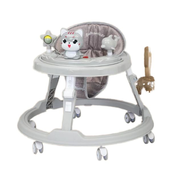 Foldable Anti-Tip Baby Activity Walker