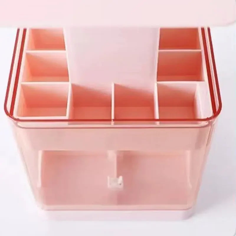 Cosmetic Organizer for Beauty Plastic Jewelry Storage