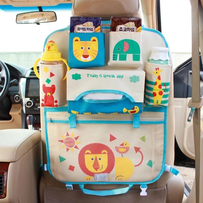 Cartoon Car Seat Back Organizer
