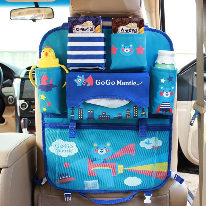 Cartoon Car Seat Back Organizer