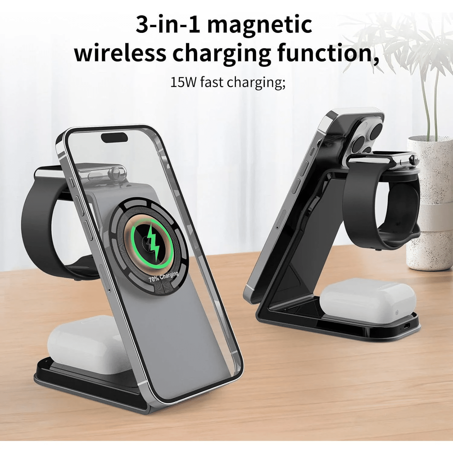 3-in-1 Wireless Charging Hub