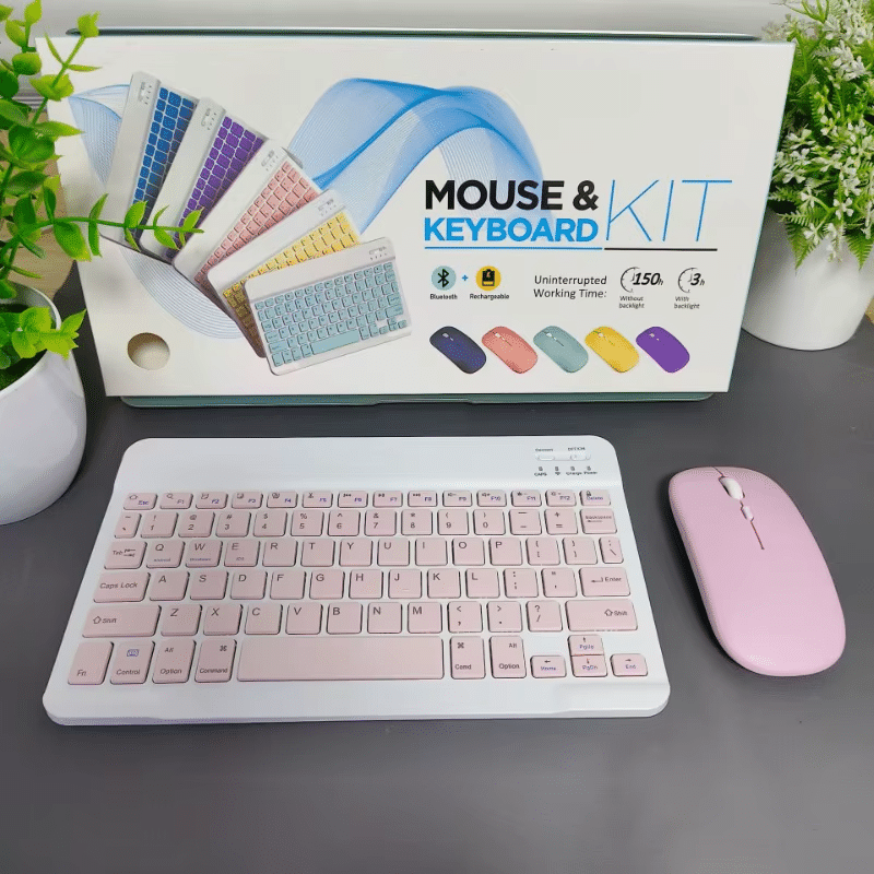 Colorful Mini Wireless Keyboard