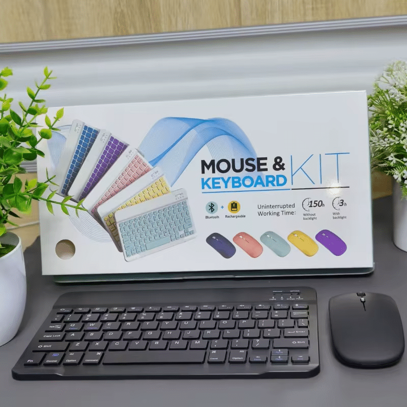 Colorful Mini Wireless Keyboard