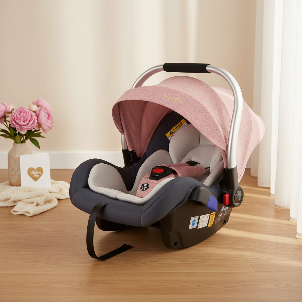 Baby Basket-Style Car Safety Seat